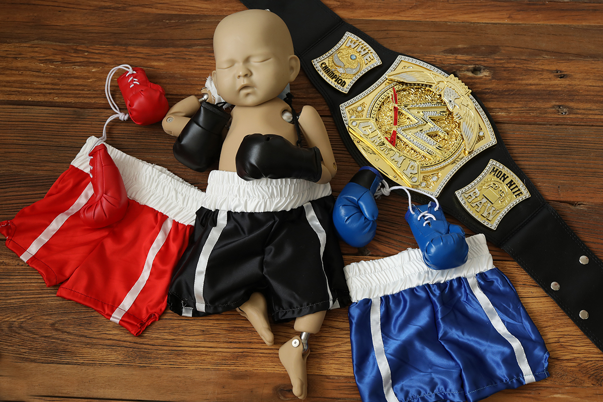 Boxing Glove Set - Newborn Photography Props baby Boxing set