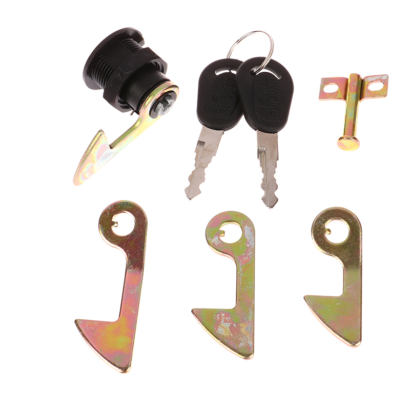 New！1Set (1 Lock+2 Keys+4 Meta - Sports Equipment Organizer Garage avis et prix