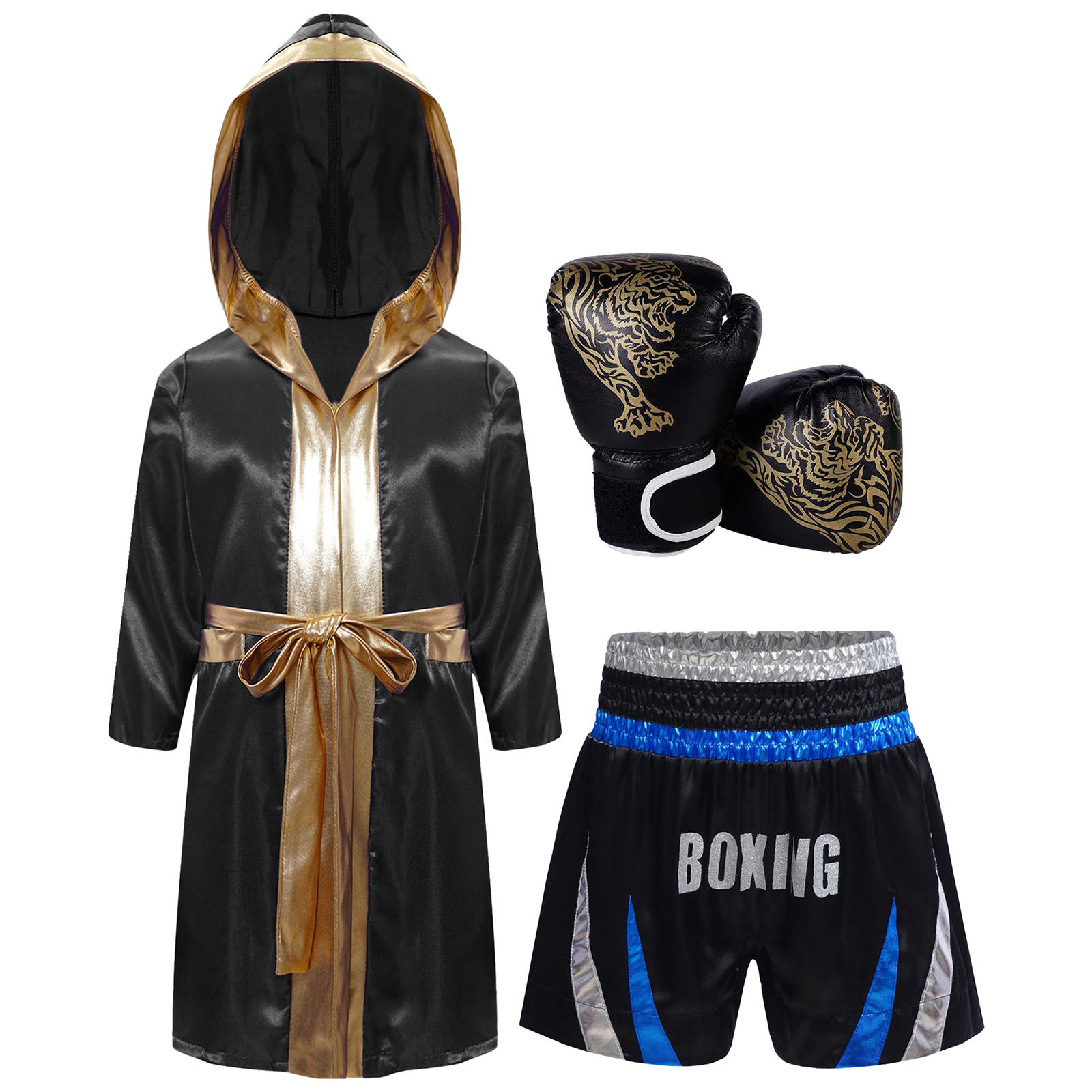 Kids Boys Girls Boxing Robe Tr - Boxing Glove Set avis et prix
