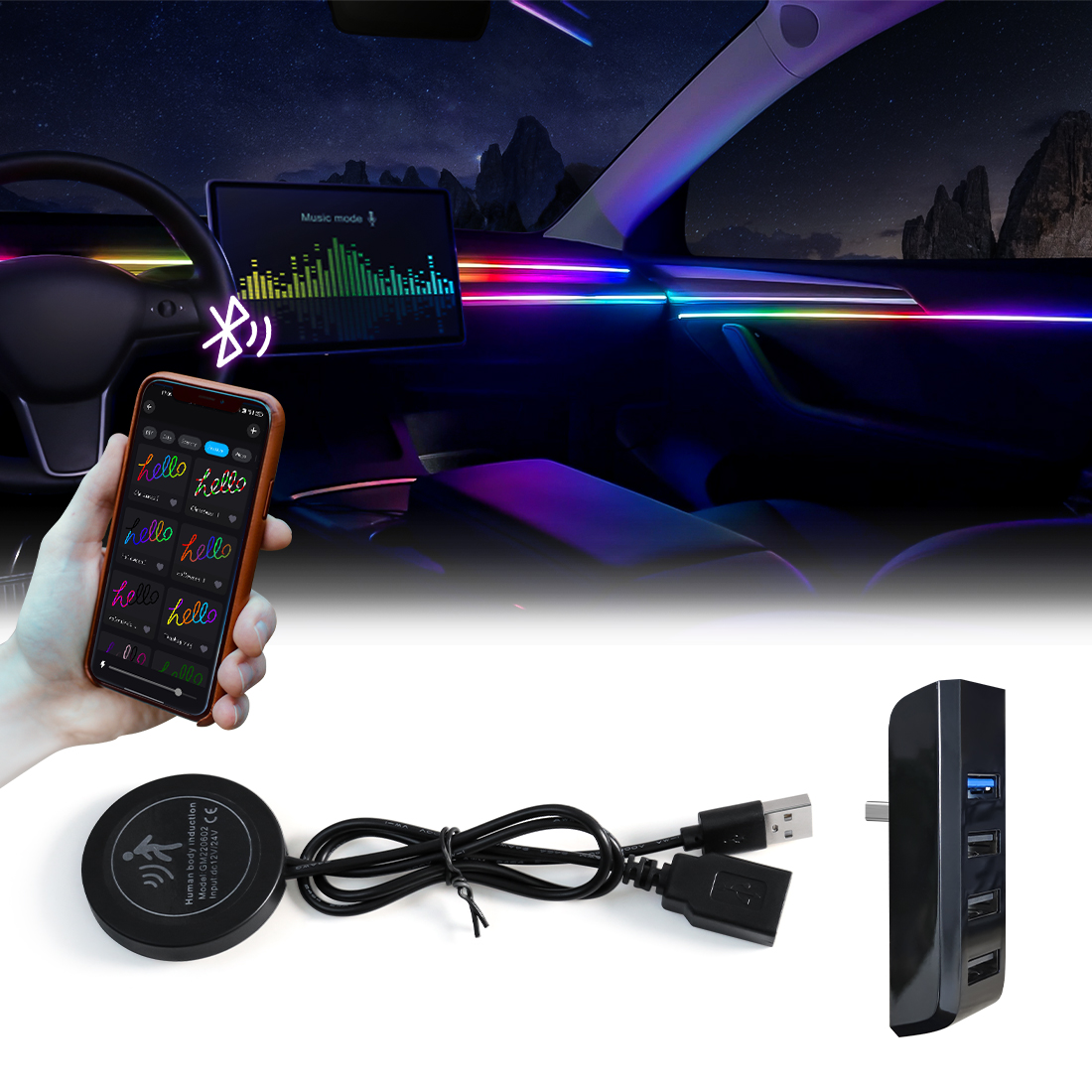 Car Ambient Lights Automatic O - Sports Equipment Organizer Garage avis et prix