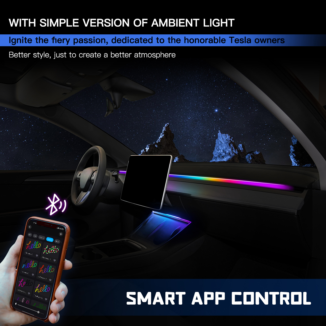 Car Ambient Lights Automatic O - Sports Equipment Organizer Garage avis et prix