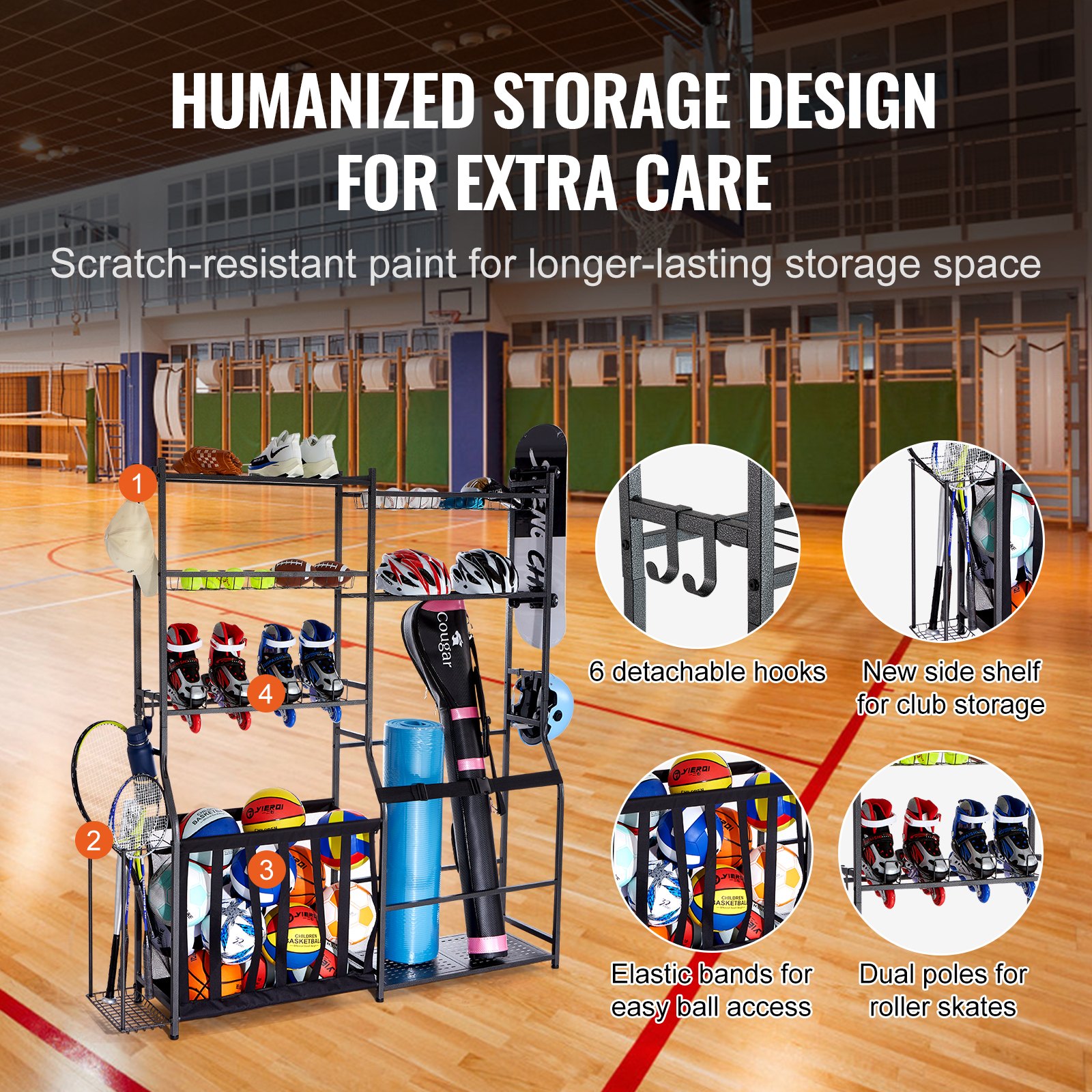Golf Storage Garage Organizer, - Sports Equipment Organizer Garage avis et prix