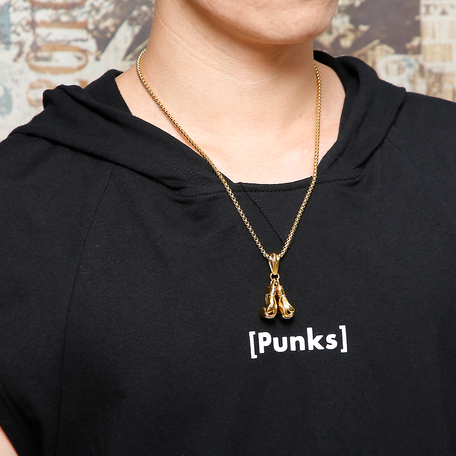 Boxing Glove Pendant Necklace  - Boxing Glove Set avis et prix