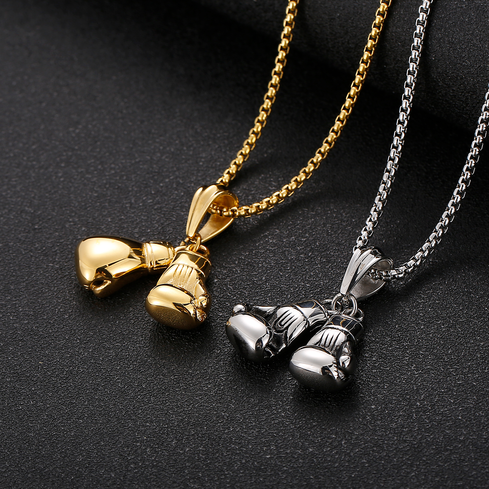 Boxing Glove Pendant Necklace  - Boxing Glove Set avis et prix