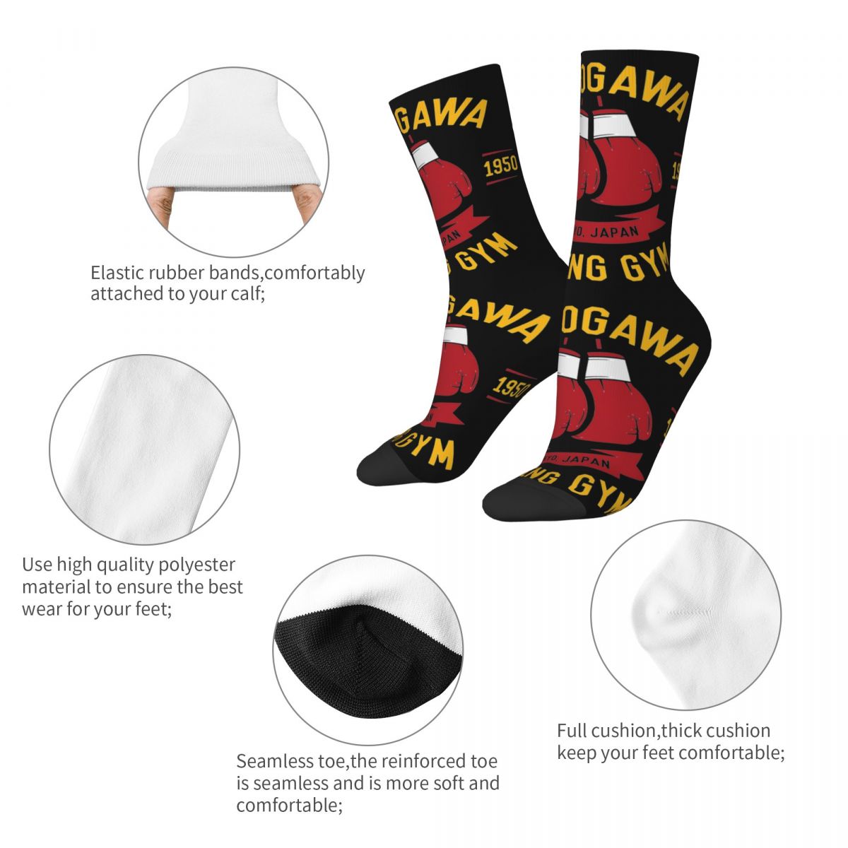 New Male Men Socks Casual Haji - Boxing Glove Set avis et prix