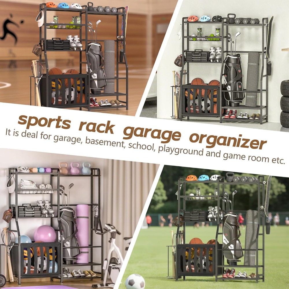 Garage Sports Equipment Organi - Sports Equipment Organizer Garage avis et prix