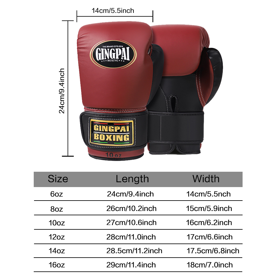6/8/10/12/14/16oz  Boxing Glov - Boxing Glove Set avis et prix